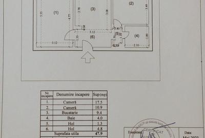 APARTAMENT 2 CAMERE MILITARI - METROU GORJULUI - CENTRALA PROPRIE - LOC PARCARE - 11