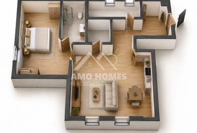 Mansardă cu Poveste- De Vănzare 2 Camere  în Bloc Boutique - Domenii - 5
