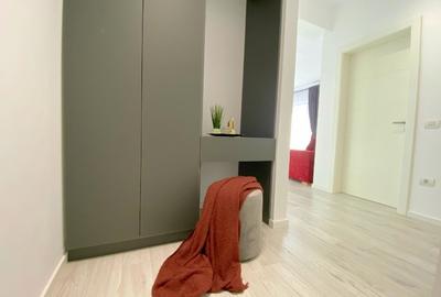 Apartament modern mobilat si utilat, 2 camere,terasa -16mp  si parcare subterana - 15
