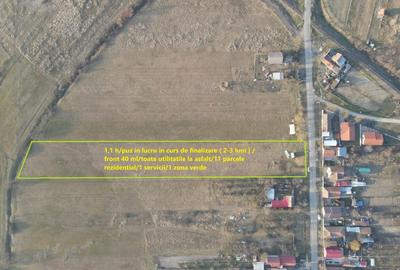 Teren excelent pentru investitie - Urseni - 1,1 Hectare - acces asfalt - 1