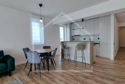Apartament cu 3 camere decomandat, mobilat în Băneasa