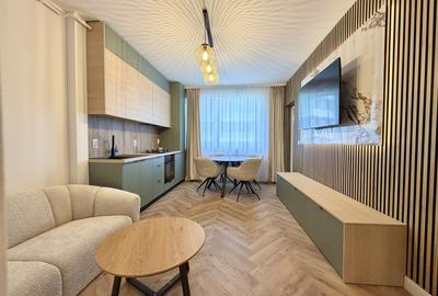 Apartament cu 2 camere semidecomandat, mobilat în Florești