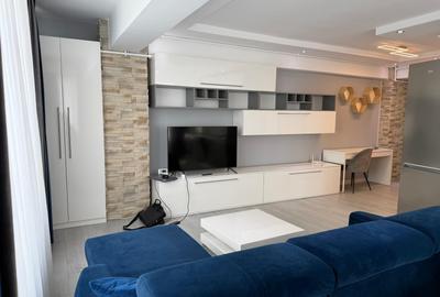 Apartament cu 2 camere open-space, mobilat în Mihai Viteazul