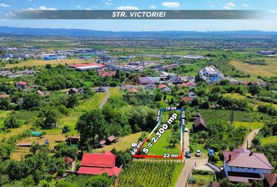 Teren agricol extravilan de 2300 mp, în Valea Borcutului