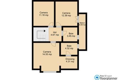 Casa cu materiale de calitate, 639 mp teren, zona deosebita, Borhanci - 35