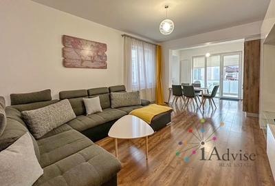 Apartament cu 3 camere semidecomandat, mobilat în Ghimbav Livadă