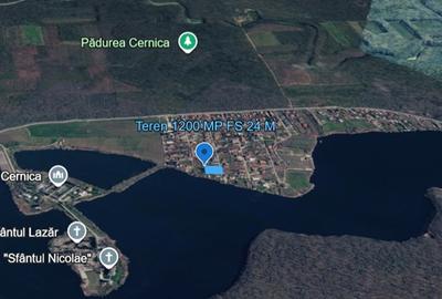 De Vanzare Teren Cernica Strada Luceafarului Zona Lac Padure 1200 MP FS 24M - 2