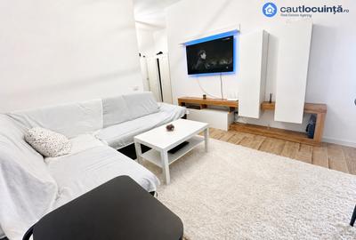 Apartament cu 3 camere circular, mobilat în Theodor Pallady