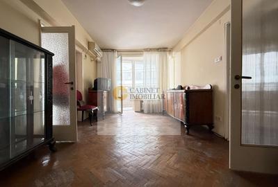 Apartament cu 2 camere nedecomandat, mobilat în Cișmigiu