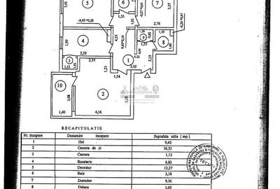 Apartament 3 camere Tecuci/Bl Turn Ghe Petrascu - 8