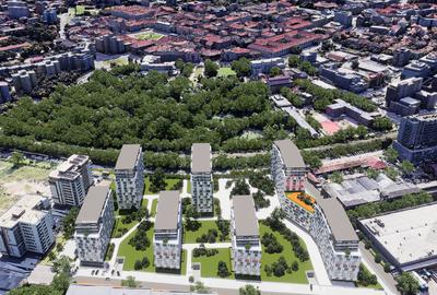 Apartament cu 2 camere decomandat în Central