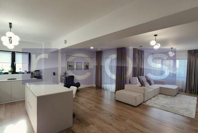 Apartament cu 3 camere, mobilat în Barbu Văcărescu