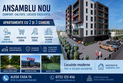 Vanzare apartament cu 2 camere -Pantelimon - 1