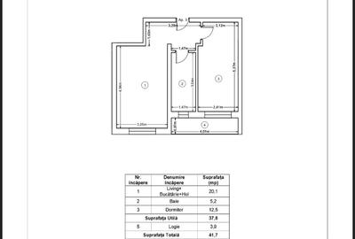 2 camere bloc nou parter finisaje de calitate - 3