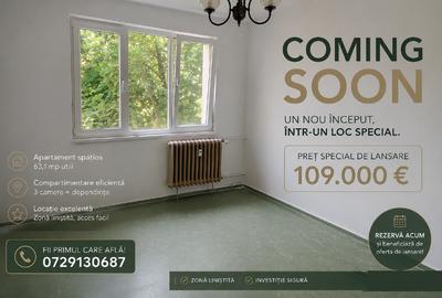 Apartament 3 camere | 60 mp utili | Valea Ialomiței – Drumul Taberei | Etaj 3/4 - 1