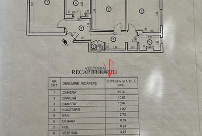3 camere decomandate, et.2, bl.1978, Basarabia-Chisinau - 5