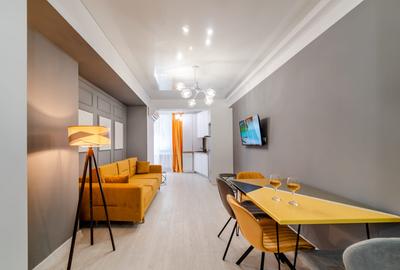 Apartament cu 2 camere semidecomandat, mobilat în Nord