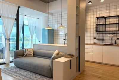 Apartament cu 2 camere semidecomandat în Pipera