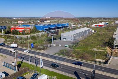 Spațiu Industrial, hala, birouri si teren generos expunere la centura - 6