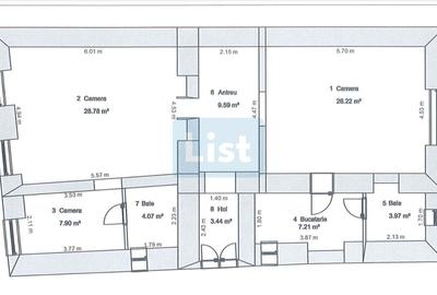 FARA COMISION! Apartament Mitropoliei/Ultracentral/90 mp utili!!!! - 12