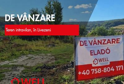 Teren Construcții intravilan de 750 mp, în Livezeni