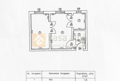 Tatarasi Nord, 2 camere mobilat si utilat, etaj 1 - 11