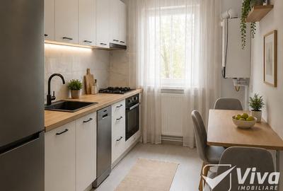 Nicolina-Belvedere!Renovat complet, 2cam-decomandat, etaj 2/4, 56mp - 1