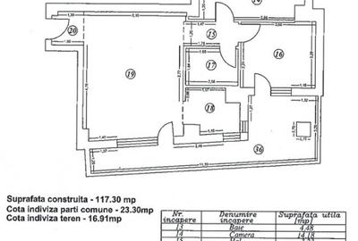 Apartament cu 3 camere si loc de parcare inclus - 20
