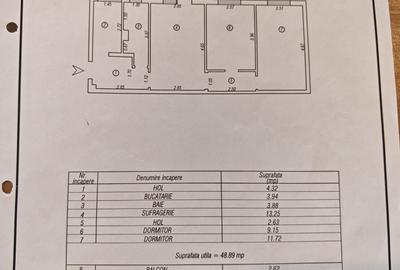 Apartament 3 camere | Tomis Nord | Etaj 4/4 | Centrală pe gaze - 2