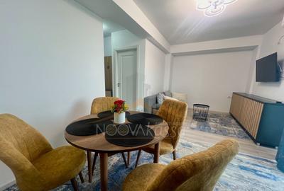 Apartament cu 2 camere semidecomandat, mobilat în Nord