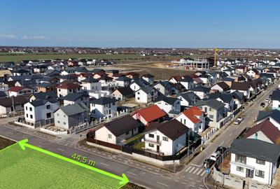 Teren 13.124 mp cu PUZ lotizare locuințe P+2E | Buftea | Investiție - 2