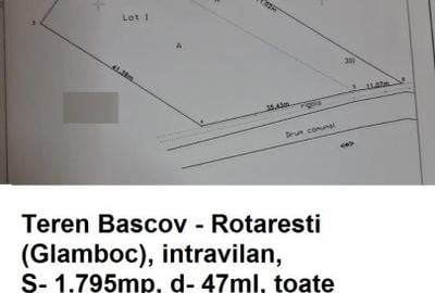 Teren Bascov, diverse suprafete - 2