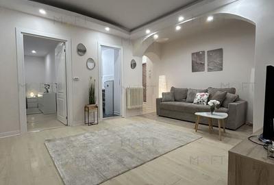 Apartament cu 2 camere semidecomandat, mobilat în Universitate