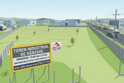 Oportunitate de Investitie! Teren Industrial in Turda 15049 mp cu front la E60 - 2