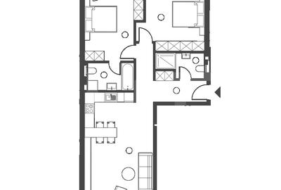Comision 0 ! Somesului 15, Apartament 3 camere, Semicentral, 2 bai, 79mp. - 2