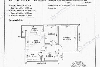 Ap 2 camere decomandat, et 3, Casa de cultura | gaze | renovat - 2