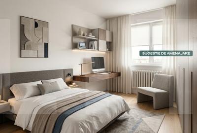 Apartament cu 4 camere decomandat, mobilat în Central