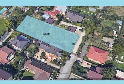 Teren Construcții intravilan de 1500 mp, în Pipera