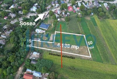 Teren agricol intravilan de 4138 mp, în Blăgești