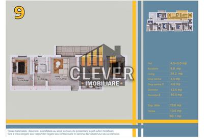 3 camere 90mp, Pallady | Comision 0% | Metrou Nicolae Teclu - 1