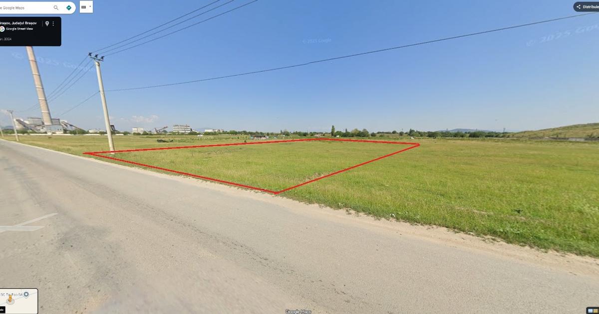 Teren Construcții intravilan de 6200 mp, în zona 13 Decembrie, Brașov ...