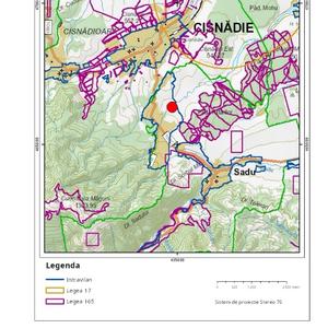 Teren Construcții intravilan de 2000 mp, în Sadu