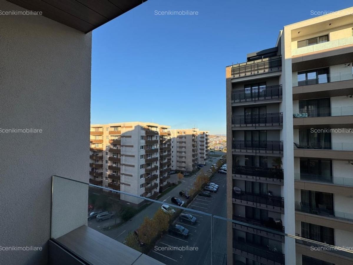 Mall Coresi, Qualis 2, ap cu doua camere modificat open - space, GENEROS, 65 mp - 16