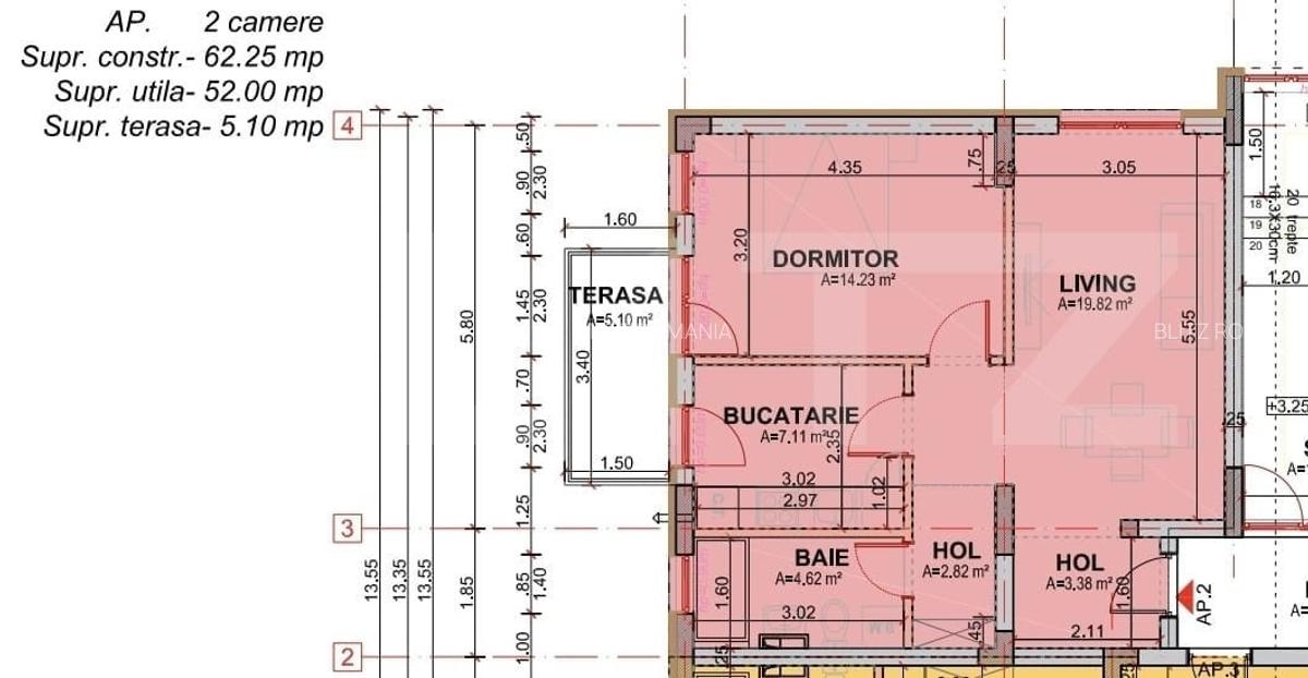 Apartament de 2 camere, de vanzare, in Sanpetru - 1