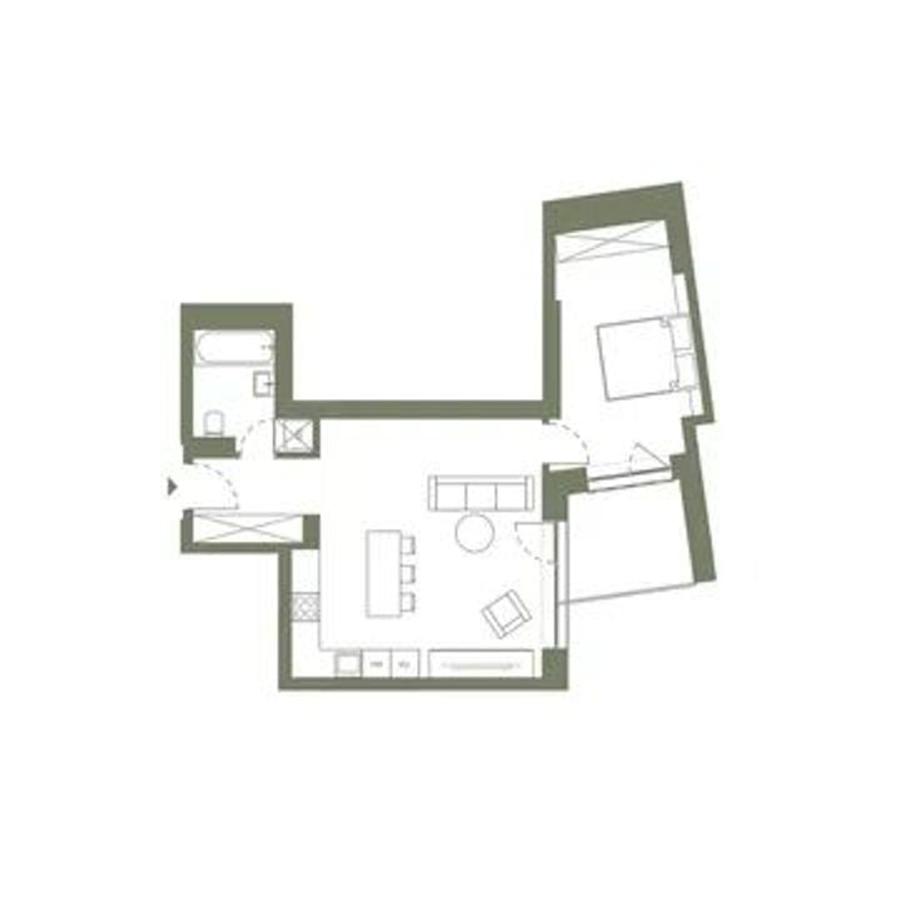 Apartament 2 camere, etaj intermediar, finisat, zona Garii - 4