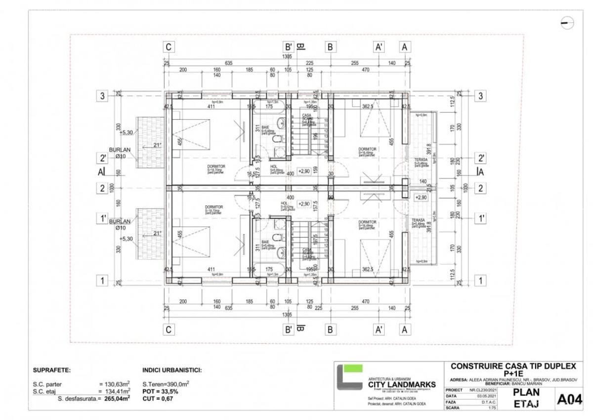 Apartament cu 3 camere în Tractorul - 6