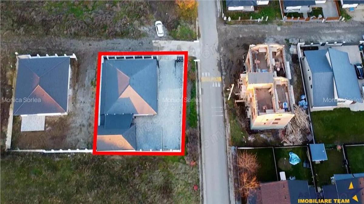 Vila design,Sancraiu de Mures,curte generoasa si flexibila,acces optimizat: FILM 3D! - 6