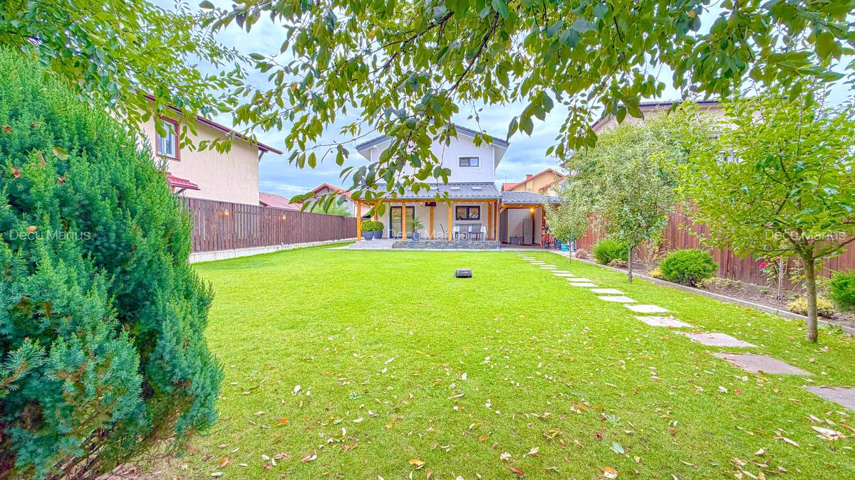 Casa premium, peisagistica, utilitati complete, Stupini - 4