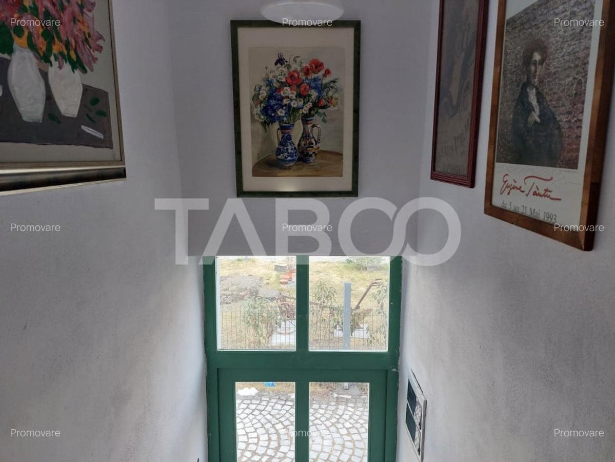 Casa de vanzare care poate fi caminul tau dar si afacerea ta Cisnadie - 30