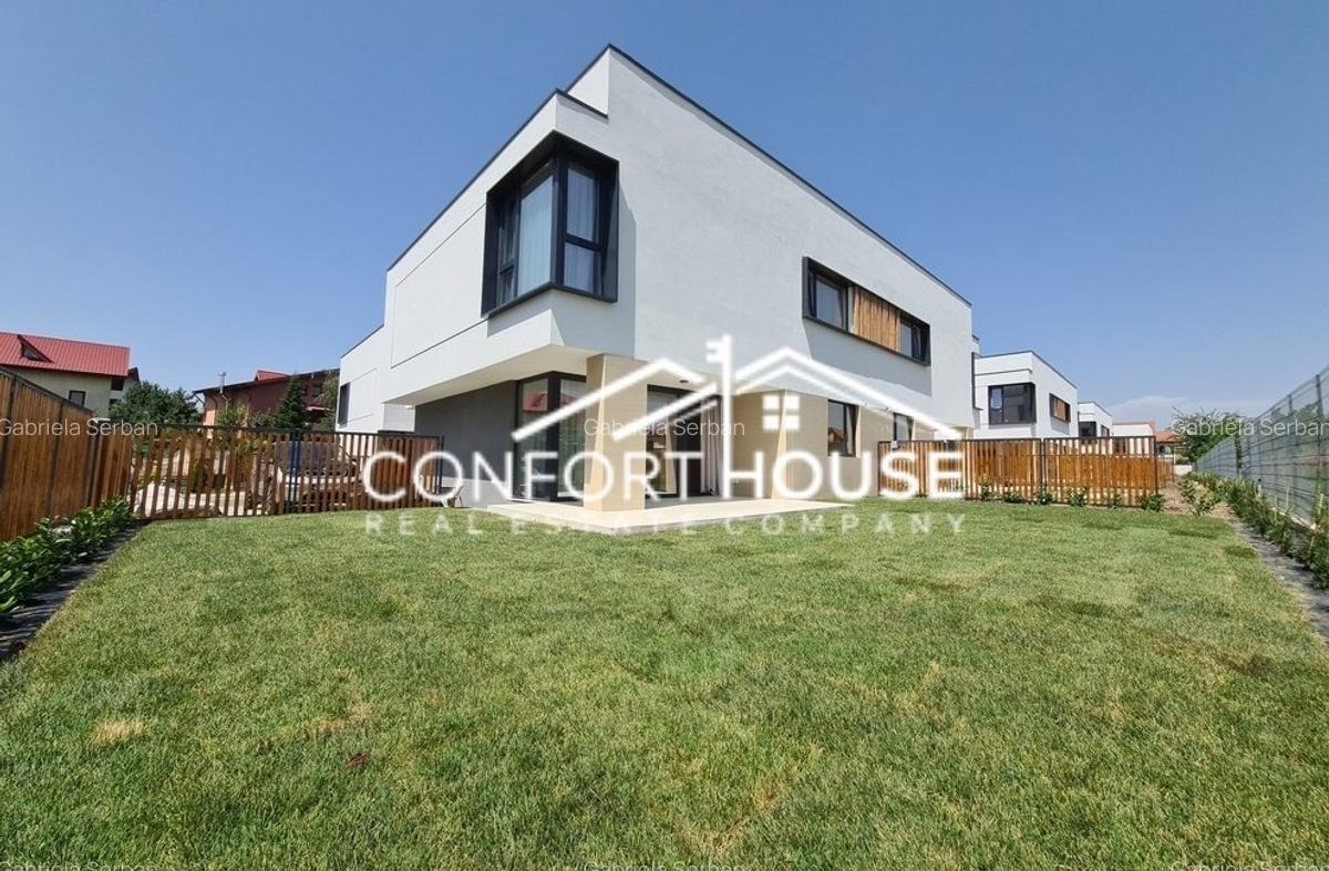 Vila P+E, 4 camere,  ansamblu rezidential -  PIPERA - 1